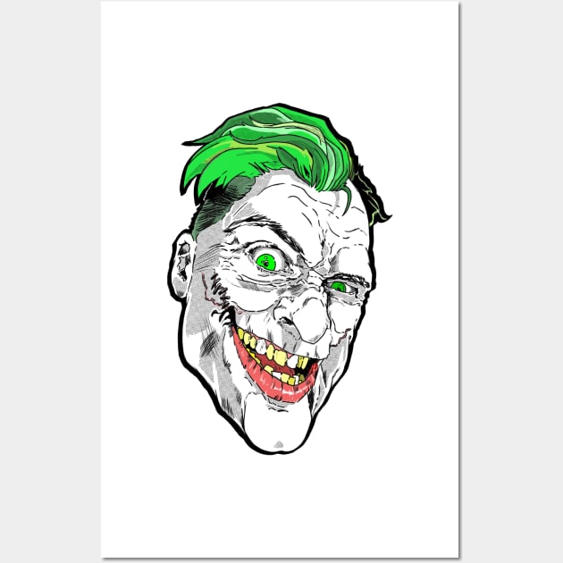 Clown Prince Of Crime Wall Art by BarnesComicArt